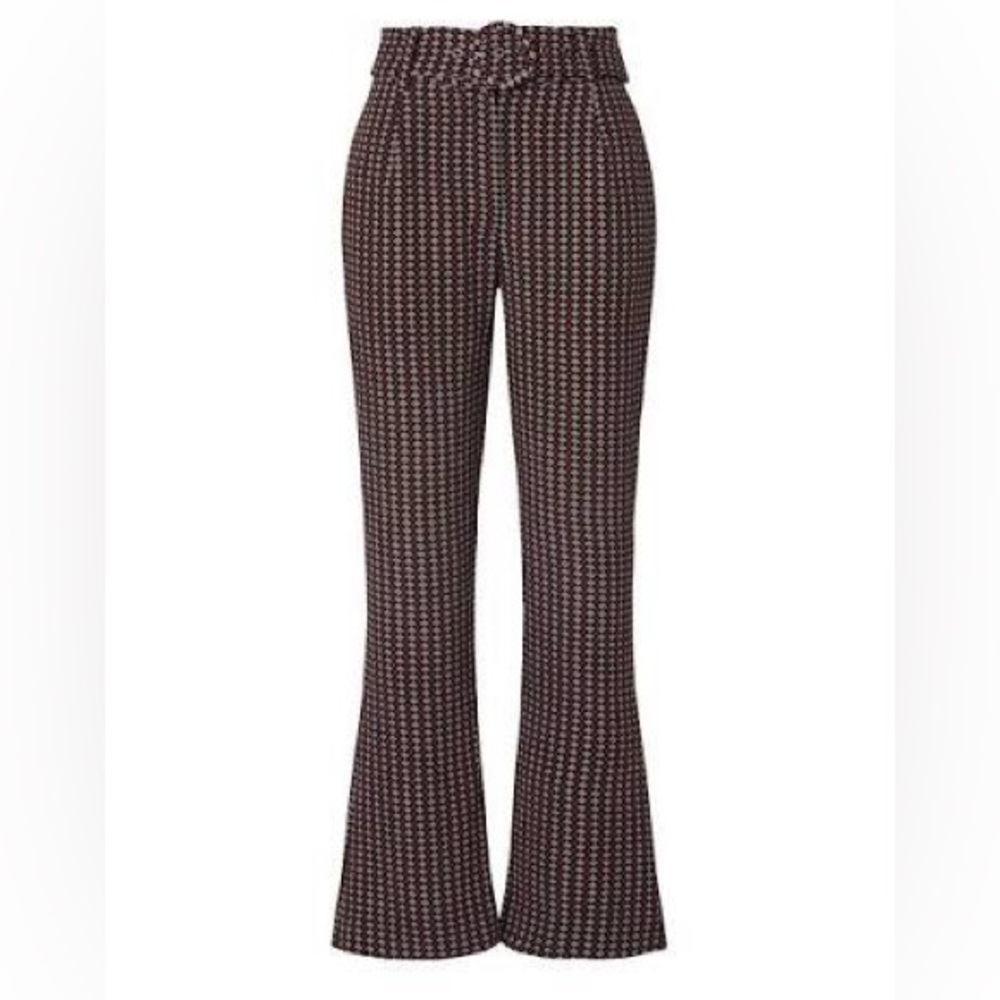 Stylish Women's Patterned Pants-Love, Whit Brand pants